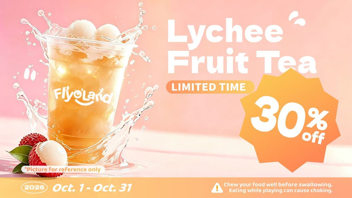 Lychee Green Tea 30% Off!
